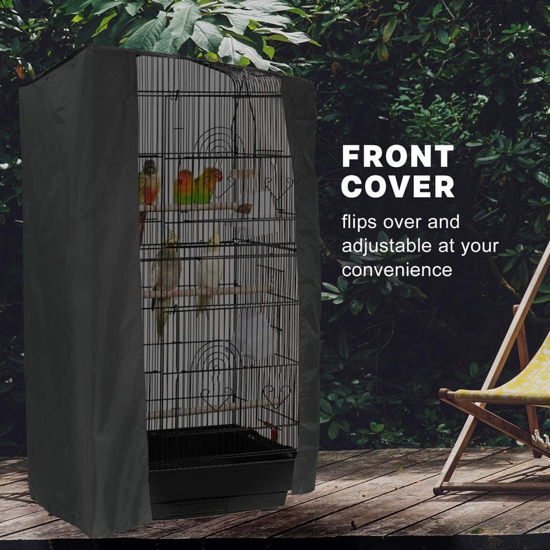 Downtown Pet Supply - Universal Bird Cage Cover - Bird Cage Accessories - Breathable & Machine Washable Fabric, Blocks Light - Small Bird Cage Cover W/2 Top Handles - 33 X 22.5 X 55 In Animals & Pet Supplies > Pet Supplies > Bird Supplies > Bird Cages & Stands Downtown Pet Supply   