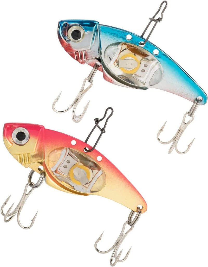 Dr.Fish LED Fishing Lures Kit Deep Drop Fishing Lights LED Fishing Spoons Underwater Flasher Diamond Lights Trolling Lures Halibut Rig Home & Garden > Pool & Spa > Pool & Spa Accessories Dr.Fish VIB Baitfish (pack of 2)  