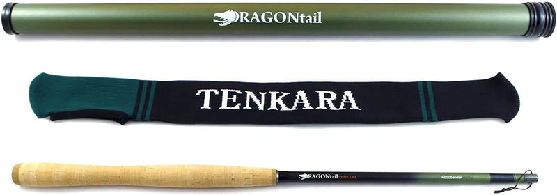 Dragontail Tenkara Hellbender Zoom 13' / 11.3' Tenkara Fly Fishing Rod Sporting Goods > Outdoor Recreation > Fishing > Fishing Rods DRAGONtail Tenkara Rod (No Kit)  