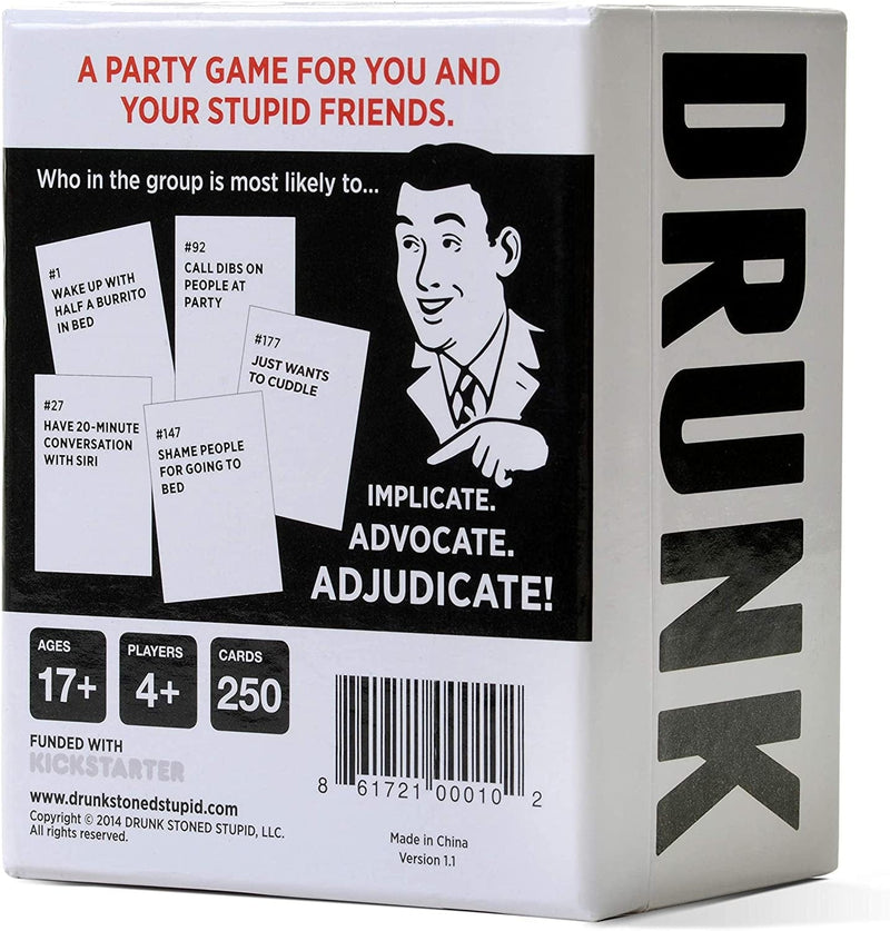 Drunk Stoned or Stupid [A Party Game] Animals & Pet Supplies > Pet Supplies > Bird Supplies > Bird Cages & Stands DSS Games   
