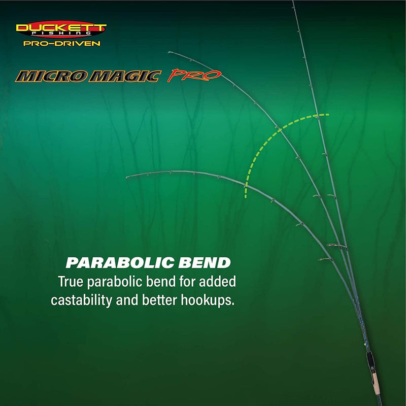 DUCKETT FISHING Micro Magic Pro 7Ft0In Crankin Rod Sporting Goods > Outdoor Recreation > Fishing > Fishing Rods Duckett Fishing   