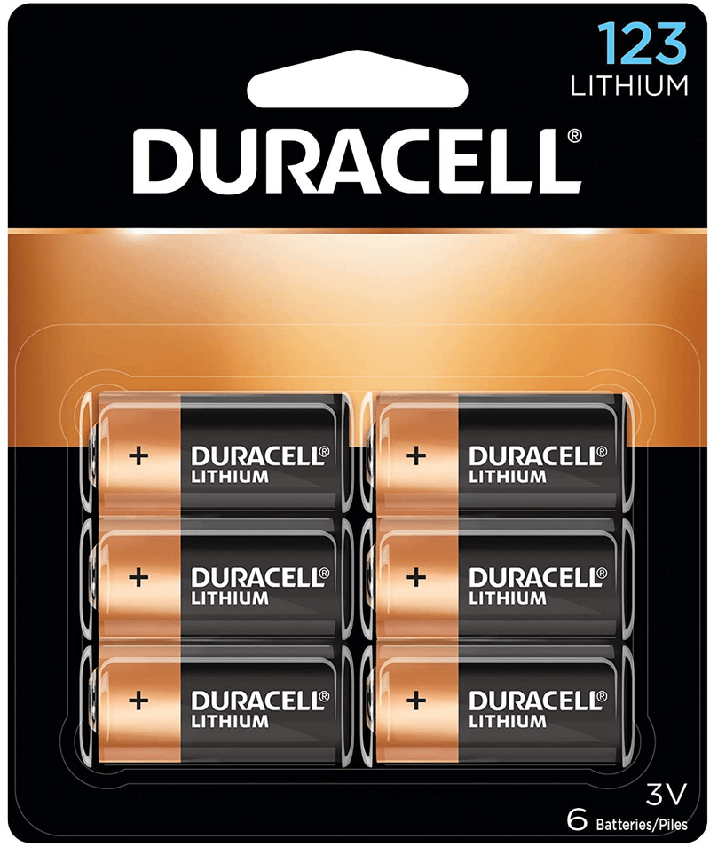 Duracell - 123 High Power Lithium Batteries - 6 Count Electronics > Electronics Accessories > Power > Batteries Duracell 6 Count  