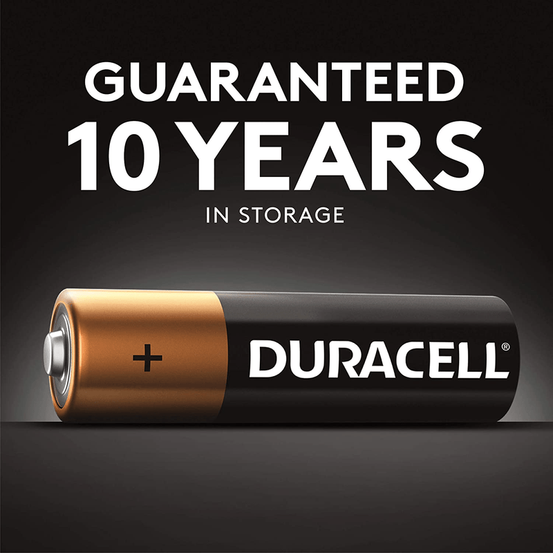 Duracell - CopperTop AA Alkaline Batteries - Long Lasting, All-Purpose Double A Battery for Household and Business - 28 Count