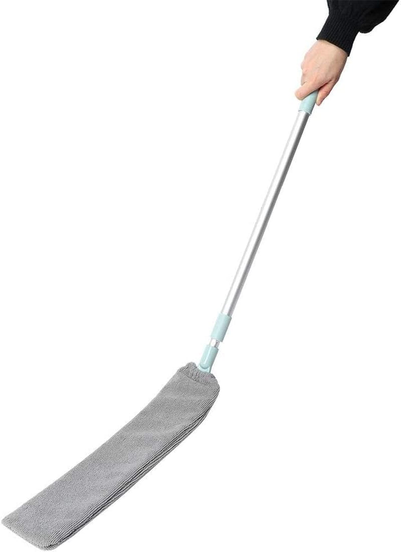 Dust Brush under Appliances Cleaning Tool, 21.57-37.72In Adjustable Long Handle Dust Removal Tool Cleaning Duster Brush, Retractable Gap Dust Cleaning Artifact for Home Bedroom Kitchen Corner