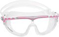 Cressi Adult Wide View Silicone Anti-Uv Swimming Mask Skylight: Created in Italy Sporting Goods > Outdoor Recreation > Boating & Water Sports > Swimming > Swim Goggles & Masks Cressi Clear/White/Pink Clear Lens 