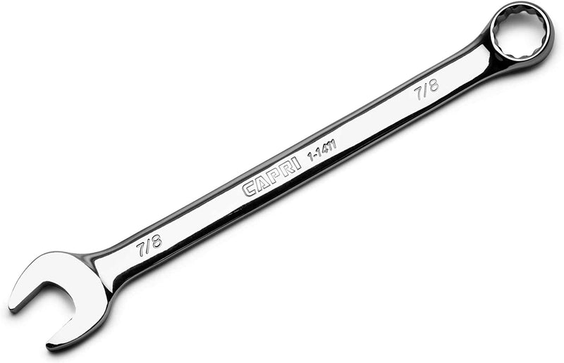 Capri Tools 1/4-Inch Combination Wrench, 12 Point, SAE, Chrome (1-1401) Sporting Goods > Outdoor Recreation > Fishing > Fishing Rods Capri Tools 7/8"  