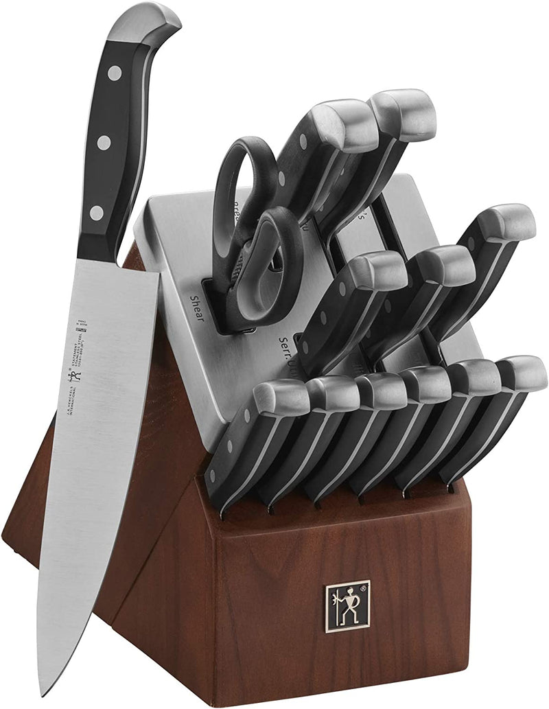 J.A. Henckels International Statement 14-Pc Self-Sharpening Knife Block Set Home & Garden > Kitchen & Dining > Kitchen Tools & Utensils > Kitchen Knives ZWILLING 14-pc  
