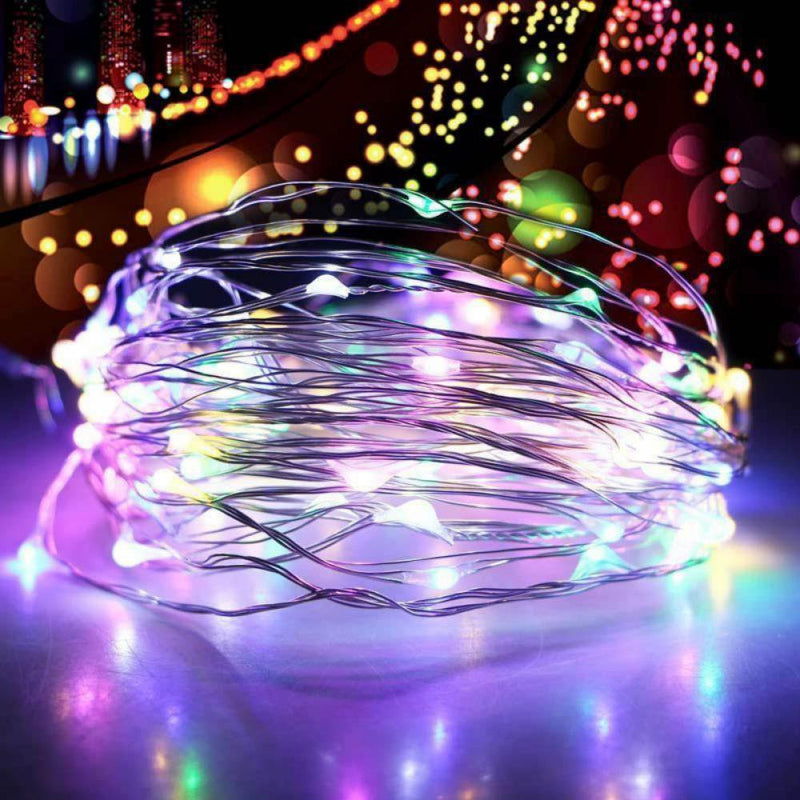 Lovegab USB Fairy String Lights, 2/5/10/20M Led String Lights,Usb Plug in Starry Lights with Remote,Waterproof Copper Wire Fairy Lights for Valentine'S Day Home & Garden > Decor > Seasonal & Holiday Decorations WSXUHCP2819488 Multicolor  