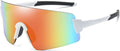 VSOLS Man Cycling Glasses Women MTB Bike Glasses Bicycle Running Fishing Sports Sunglasses Cycling Sunglasses Eyewear (Color : 01) Sporting Goods > Outdoor Recreation > Cycling > Cycling Apparel & Accessories VSOLS 07  