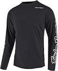Troy Lee Designs Cycling MTB Bicycle Mountain Bike Jersey Shirt for Men, Sprint Jersey Sporting Goods > Outdoor Recreation > Cycling > Cycling Apparel & Accessories Troy Lee Designs Black Medium 