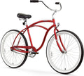 Firmstrong Urban Man Beach Cruiser Bike, Mens Bicycle Sporting Goods > Outdoor Recreation > Cycling > Bicycles Firmstrong Matte Red 26" / 1-speed 