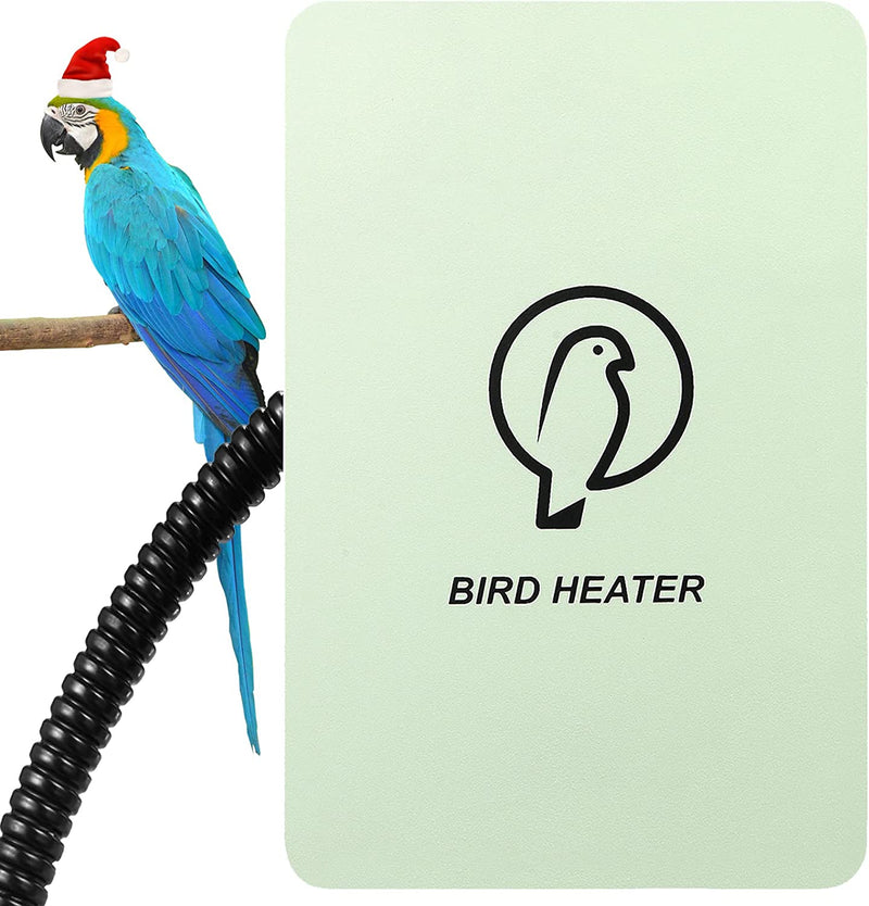 Bird Heater for Cage - Snuggle up Bird Warmer for Exotic Pet Birds, 10W African Grey, Parakeets, Parrots (BH-1409（3.7"X5.7"）) Animals & Pet Supplies > Pet Supplies > Bird Supplies Beamama BH-1409（3.7"X5.7"）  