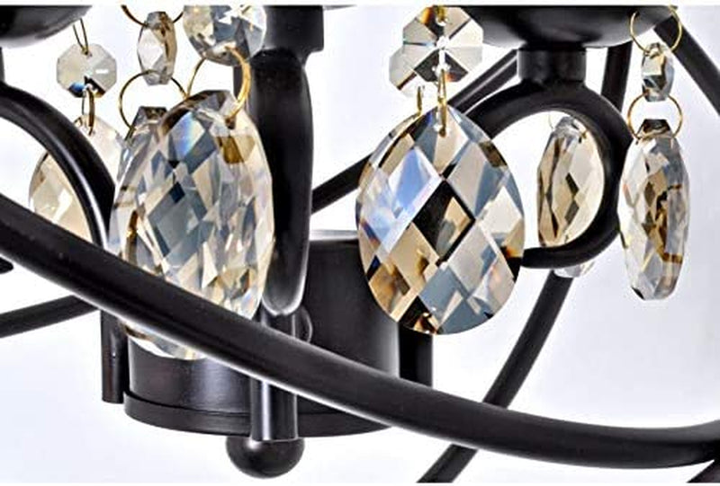 Maxim 25142OI Orbit Metal Frame with Crystal Spherical Pendant Ceiling Lighting, 4-Light 240 Total Watts, 22"H X 19"W, Oil-Rubbed Bronze Home & Garden > Lighting > Lighting Fixtures > Chandeliers Maxim   
