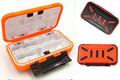 Toasis Fishing Tackle Accessory Box Small Fishing Hooks Weights Sinkers Swivel Storage Container (Olive) Sporting Goods > Outdoor Recreation > Fishing > Fishing Tackle BHGBE Black & Orange-2pcs  