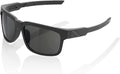 100% Type S Sport Wrap around Sunglasses - Durable, Lightweight Active Performance Eyewear W/Rubber Temple & Nose Grip Sporting Goods > Outdoor Recreation > Cycling > Cycling Apparel & Accessories 100% Soft Tact Slate - Grey Peakpolar Lens  