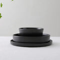 Stone Lain Coupe Dinnerware Set, Service for 4, Gray Matte Home & Garden > Kitchen & Dining > Tableware > Dinnerware Stone Lain Matte Black Service For 8, 9-inch Pasta Bowl 