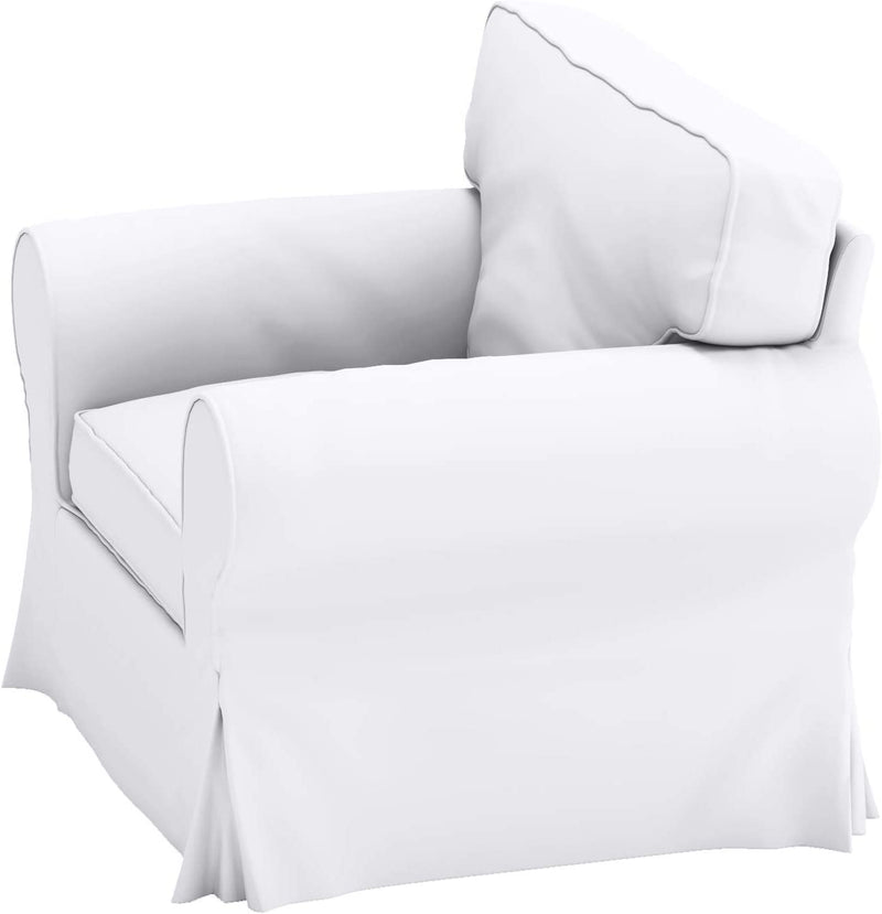 The Heavy Cotton Ektorp Sofa Cover Replacement Is Made Compatible for IKEA Ektorp Armchair (White Chair) Home & Garden > Decor > Chair & Sofa Cushions HomeTown Market   