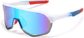 Cycling Sunglasses, UV 400 Eye Protection Polarized Eyewear for Men Women