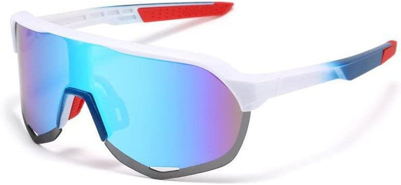 Cycling Sunglasses, UV 400 Eye Protection Polarized Eyewear for Men Women Sporting Goods > Outdoor Recreation > Cycling > Cycling Apparel & Accessories Generic Model1  