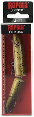 Rapala Rapala Jointed 11 Fishing Lure 4 375 Sporting Goods > Outdoor Recreation > Fishing > Fishing Tackle > Fishing Baits & Lures Rapala Brown Trout Size 11 