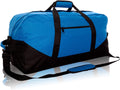 DALIX 25" Big Adventure Large Gym Sports Duffle Bag (Black Grey Navy Blue Red Camo) Home & Garden > Household Supplies > Storage & Organization DALIX Royal Blue  