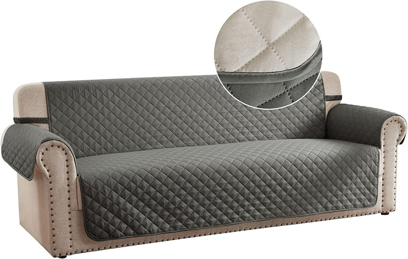 RHF Reversible Sofa Cover, Couch Covers for Dogs, Couch Covers for 3 Cushion Couch, Couch Covers for Sofa, Couch Cover, Sofa Covers for Living Room,Sofa Slipcover,Couch Protector(Sofa:Chocolate/Beige) Home & Garden > Decor > Chair & Sofa Cushions Rose Home Fashion   