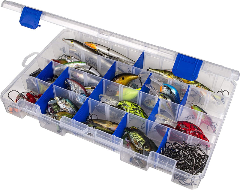 Flambeau Outdoors 4007 Tuff Tainer, Fishing Tackle Tray Box, Includes [12] Zerust Dividers, 24 Compartments Sporting Goods > Outdoor Recreation > Fishing > Fishing Tackle Flambeau Inc. 1 Count (Pack of 1)  