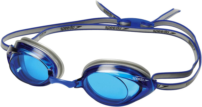 Speedo Unisex-Adult Swim Goggles Vanquisher Sporting Goods > Outdoor Recreation > Boating & Water Sports > Swimming > Swim Goggles & Masks Speedo Blue  
