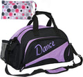 Kilofly Girl'S Ballet Dance Sports Gym Duffel Bag Travel Carry on + Handy Pouch Home & Garden > Household Supplies > Storage & Organization kilofly Purple  