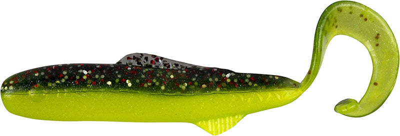 Bobby Garland Swimming Minnow Soft Plastic Crappie Fishing Lure, 2 Inches, Pack of 15 Sporting Goods > Outdoor Recreation > Fishing > Fishing Tackle > Fishing Baits & Lures Pradco Outdoor Brands Licorice Chartreuse Pearl  