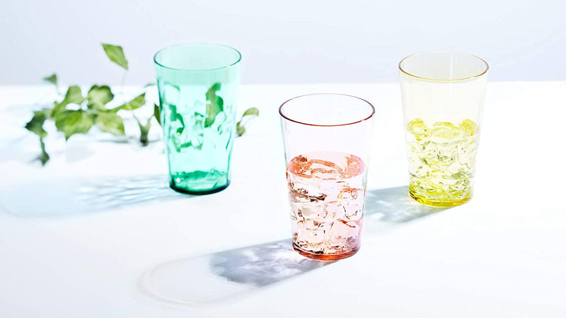 SCANDINOVIA - 19 Oz Unbreakable Premium Drinking Glasses - Set of 6 - Tritan Plastic Tumbler Cups - Perfect for Gifts - BPA Free - Dishwasher Safe - Stackable Home & Garden > Kitchen & Dining > Tableware > Drinkware SCANDINOVIA   