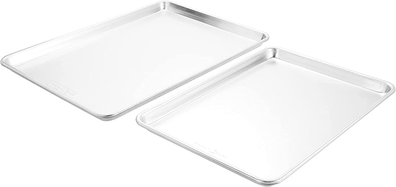 Nordic Ware 3 Piece Baker'S Delight Set, 1 Pack, Aluminum Home & Garden > Kitchen & Dining > Cookware & Bakeware Nordic Ware Bakeware Half Sheet with Big Sheet 1-Pack