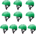 Glaf Bike Helmet Adult Mountain Bike Helmet for Men Women Bicycle Helmet Multi-Sport Helmet Adjustable Skateboard Cycling Helmet Lightweight Classic Commuter Bike Skate Helmet Sporting Goods > Outdoor Recreation > Cycling > Cycling Apparel & Accessories > Bicycle Helmets GLAF Green-10 pcs Large 