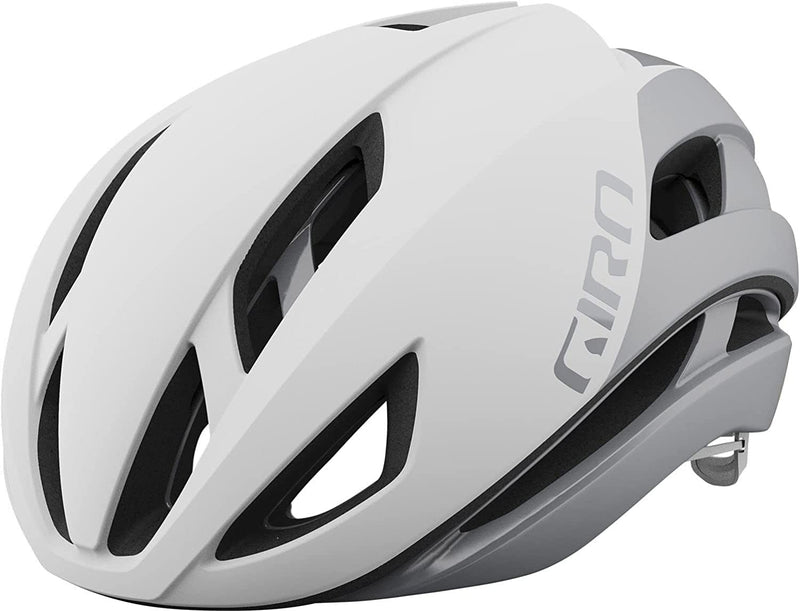 Giro Eclipse Spherical Adult Road Cycling Helmet Sporting Goods > Outdoor Recreation > Cycling > Cycling Apparel & Accessories > Bicycle Helmets Giro Matte White/Silver Large (59–63 cm) 