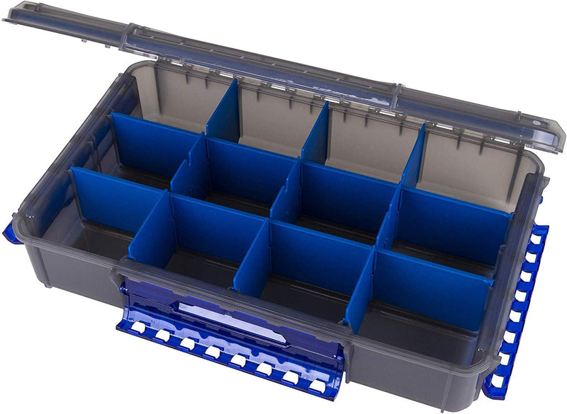 Flambeau Outdoors Zerust MAX WP5005ZM Ultimate Waterproof Tuff Tainer - 20 Compartments and 15 Removable Dividers- 14" L X 8.89" W X 2.1" D - Fishing and Tackle Storage Utility Box Sporting Goods > Outdoor Recreation > Fishing > Fishing Tackle Flambeau Inc. 5000 Series 12 Compartments 