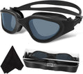 Polarized Swimming Goggles Swim Goggles anti Fog anti UV No Leakage Clear Vision for Men Women Adults Teenagers Sporting Goods > Outdoor Recreation > Boating & Water Sports > Swimming > Swim Goggles & Masks WIN.MAX All Black/Polarized Smoke Lens  