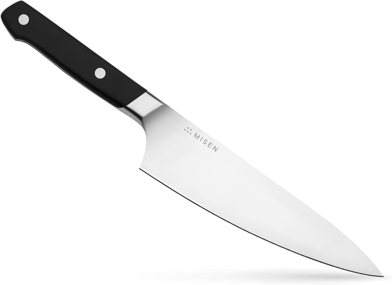 Misen 5.5 Inch Utility Knife - Medium Kitchen Knife for Chopping and Slicing - High Carbon Steel Sharp Cooking Knife, Blue Home & Garden > Kitchen & Dining > Kitchen Tools & Utensils > Kitchen Knives Misen Black 6.8 Inch 