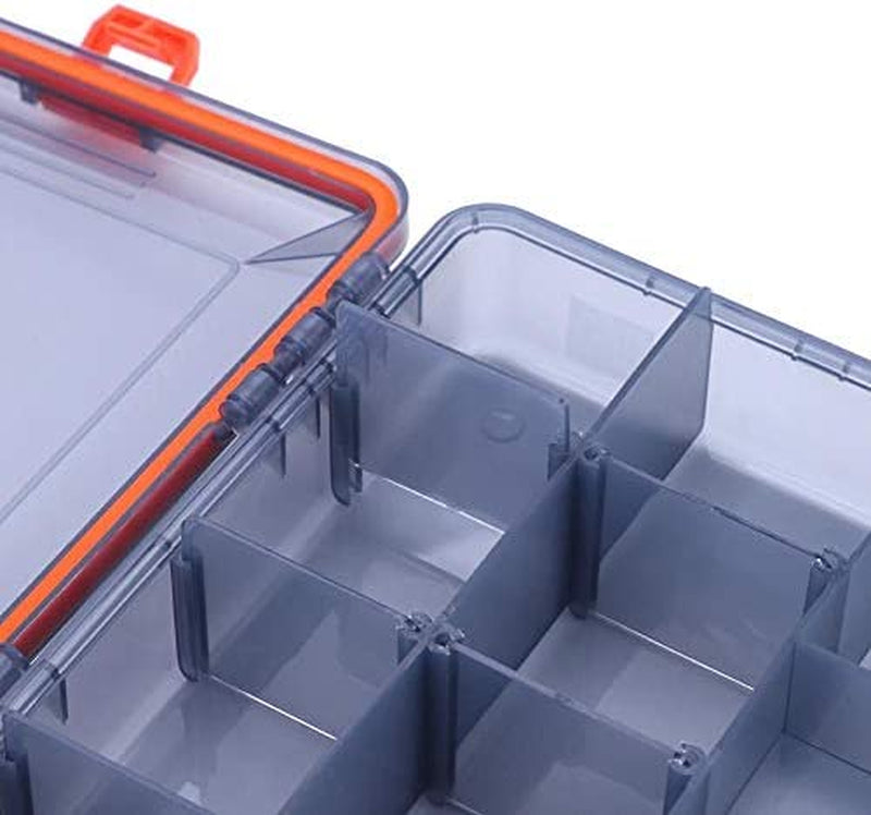 VGEBY1 Tackle Storage Box, Fish Lures Bait Transparent Case Fishing Tackle Accessories Sporting Goods > Outdoor Recreation > Fishing > Fishing Tackle VGEBY1   