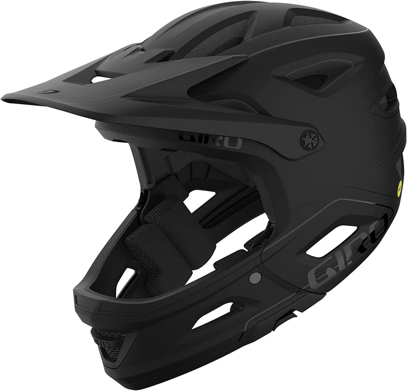 Giro Switchblade MIPS Adult Mountain Cycling Helmet Sporting Goods > Outdoor Recreation > Cycling > Cycling Apparel & Accessories > Bicycle Helmets Giro Matte Black/Gloss Black Large (59-63 cm) 
