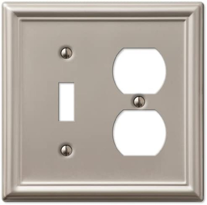 Amerelle 149DDB Chelsea Wallplate, 1 Duplex, Aged Bronze Sporting Goods > Outdoor Recreation > Fishing > Fishing Rods Amertac Brushed Nickel Single Toggle / Single Duplex 
