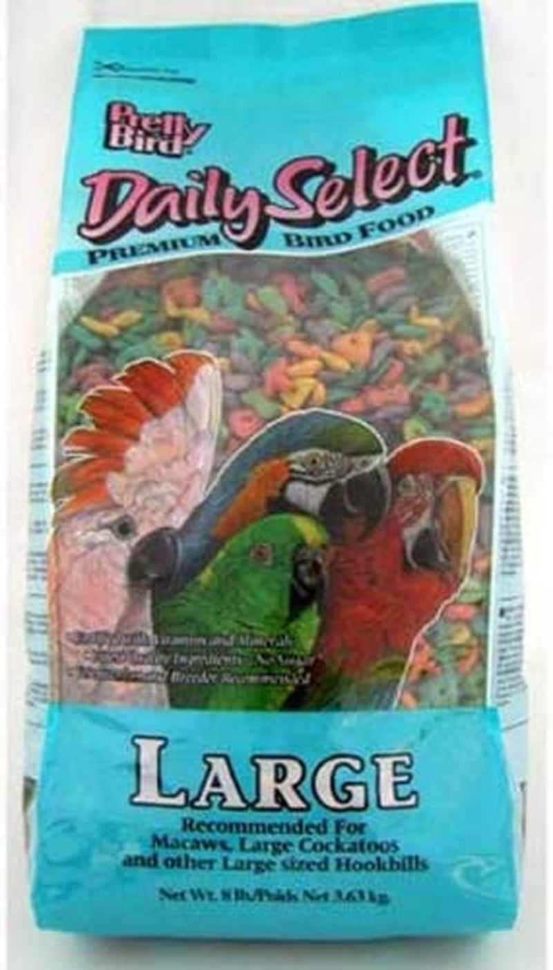Pretty Bird International Bpb79118 20-Pound Daily Select Premium Bird Food, Large