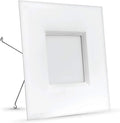 Feit Electric 4 Inch Flat Panel LED Recessed Downlight - Standard Base Adapter - 3000K Warm White - Dimmable- 50W Equivalent - 45 Year Life - 500 Lumen Home & Garden > Lighting > Flood & Spot Lights Feit Electric White 6 Inch 