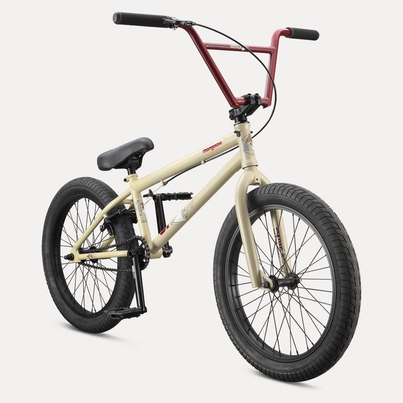 Mongoose Legion Freestyle Adult BMX Bike, Advanced Riders, Steel Frame, 20 Inch Wheels, Mens and Womens Sporting Goods > Outdoor Recreation > Cycling > Bicycles Pacific Cycle, Inc. Tan L80 20-Inch Wheels