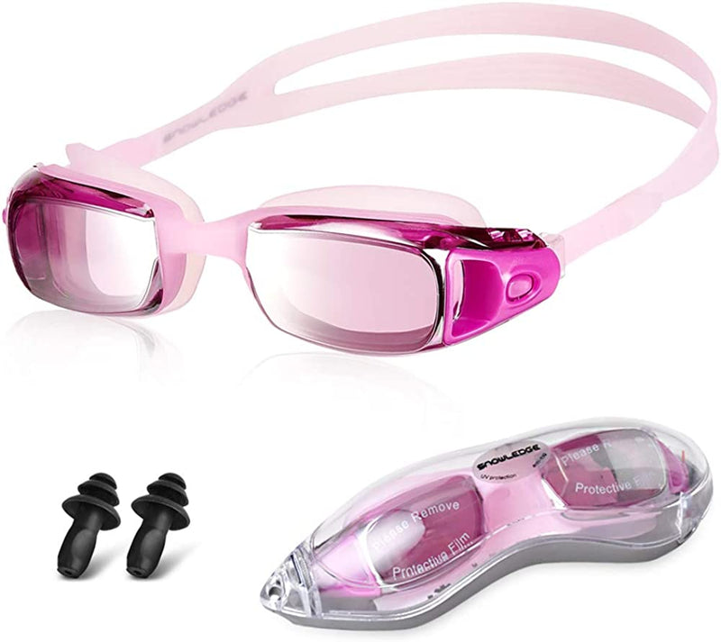 Swimming Goggles for Men Women Youth with No Leaking UV Protection Wide View