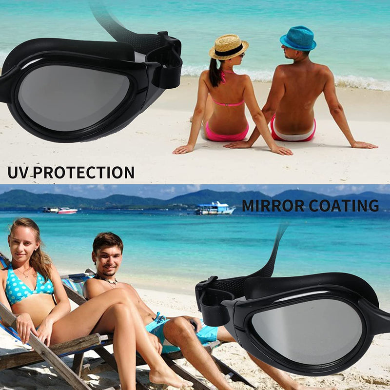 DREAM&GLAMOUR Swim Goggles,Swimming Goggles No Leaking for Adult Men Women Youth Sporting Goods > Outdoor Recreation > Boating & Water Sports > Swimming > Swim Goggles & Masks DREAM&GLAMOUR   