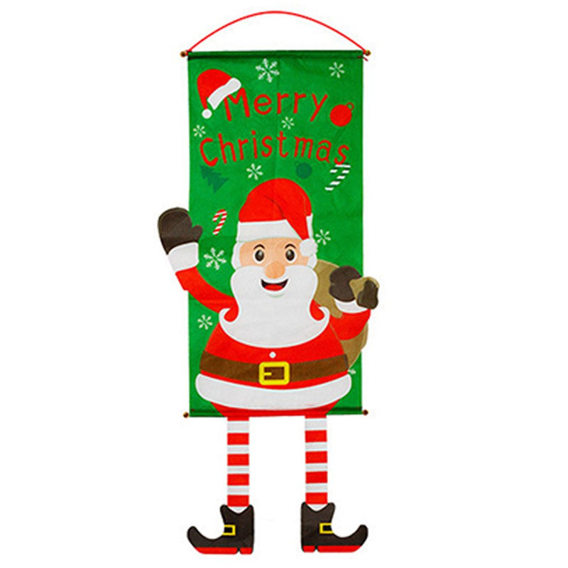 Christmas Porch Sign Banner Christmas Wall Decoration Party Supplies for Home Front Door New  808487639   