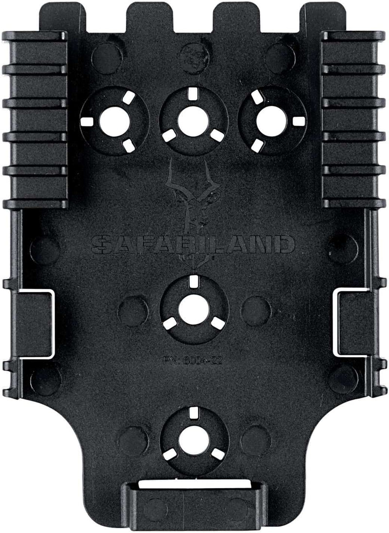 Safariland QLS 1-2 Quick Locking System Kit, Platform Attachment for Duty Holsters and Accessories with Locking Fork and Receiver Plate - Level 1 Retention, Black