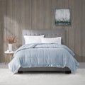Madison Park Cambria down Alternative Blanket, Premium 3M Scotchgard Stain Release Treatment All Season Lightweight and Soft Cover for Bed with Satin Trim, Oversized Full/Queen, Aqua Home & Garden > Linens & Bedding > Bedding > Quilts & Comforters Madison Park Blue Twin 