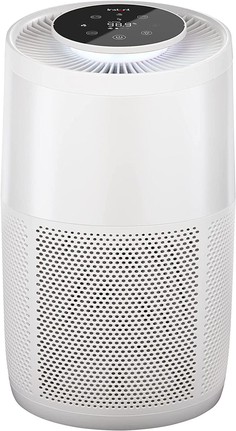 Instant HEPA Quiet Air Purifier, from the Makers of Instant Pot with Plasma Ion Technology for Rooms up to 630Ft2; Removes 99% of Dust, Smoke, Odors, Pollen & Pet Hair, for Bedrooms & Offices, Pearl Home & Garden > Household Supplies > Storage & Organization Instant Pearl 1 Count (Pack of 1) 