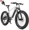 VELOWAVE Electric Bike Adults 750W BAFANG Motor 48V 15Ah Removable LG Cells Battery 26'' Fat Tire Ebike 28MPH Snow Beach Mountain E Bike Shimano 7-Speed Sporting Goods > Outdoor Recreation > Cycling > Bicycles JINHUA LANBO TECHNOLOGY CO., LTD. Silver  